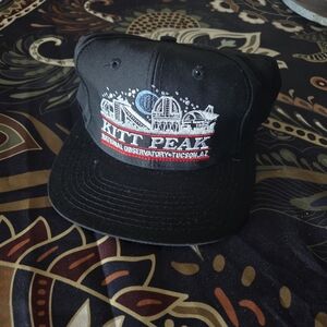 Polo by Ralph Lauren Black Hat with Embroidered Design